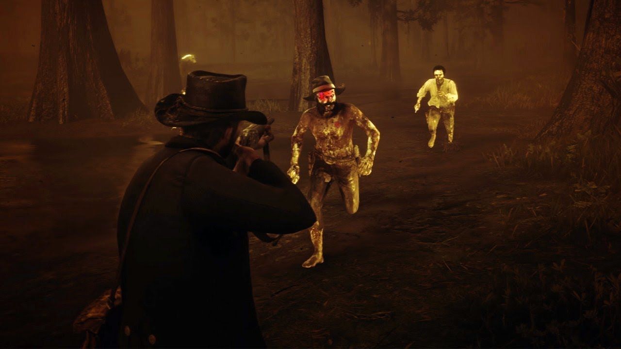 The Night Folk charging Arthur Morgan