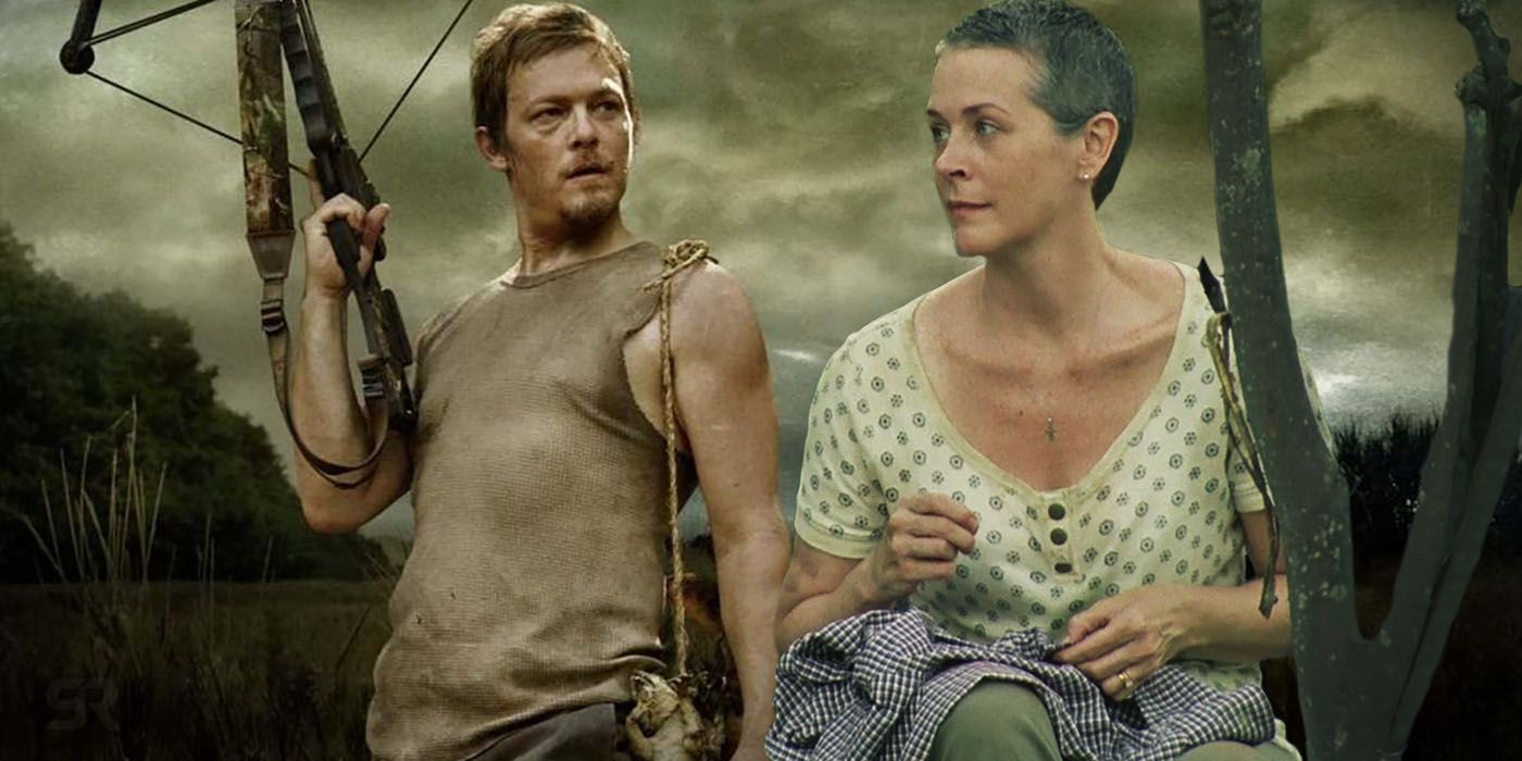 The Walking Dead Carol and Daryl in Season 1
