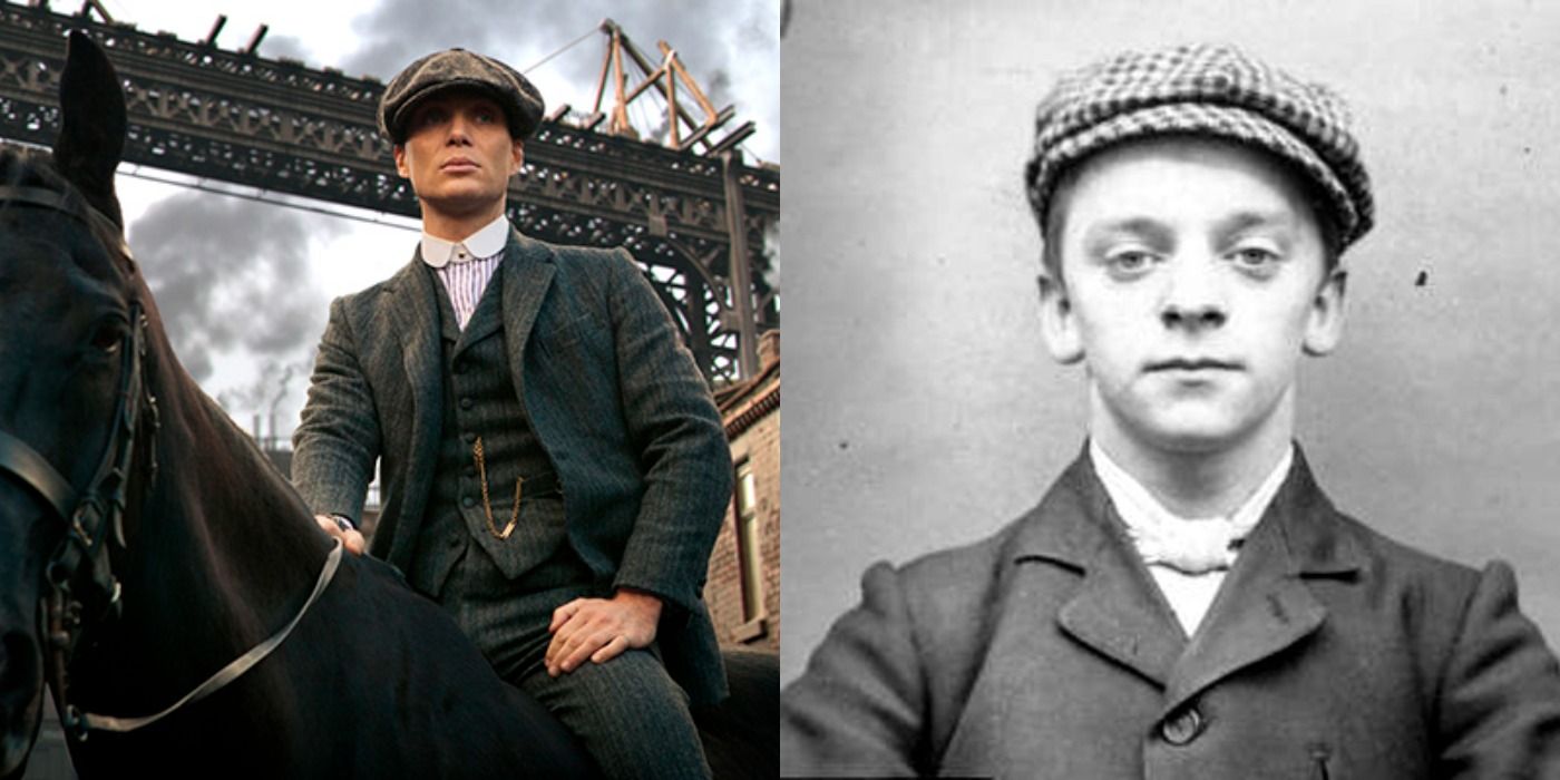 Tommy Shelby on horseback in Peaky Blinders & real-life Peaky Blinder