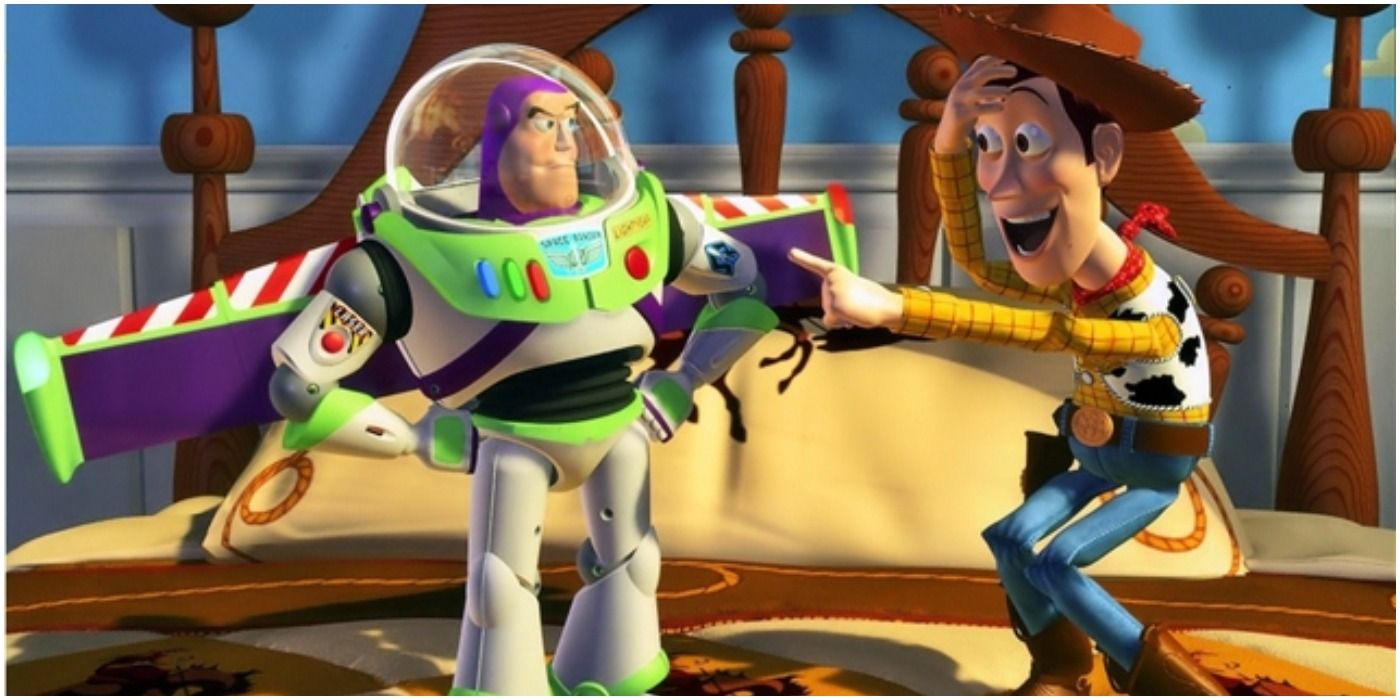 Toy Story, Buzz Lightyear and Woody