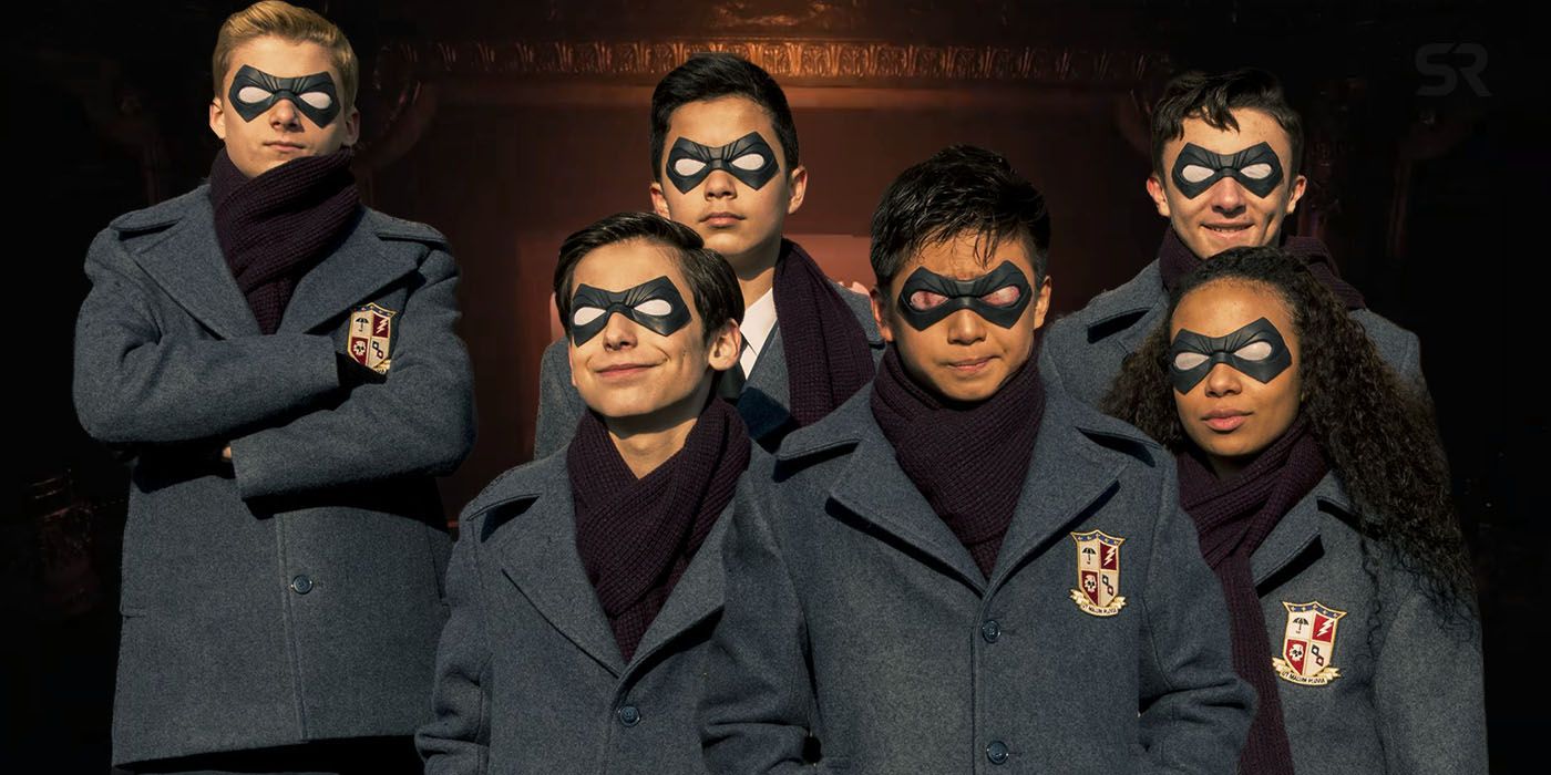 Umbrella Academy as kids.