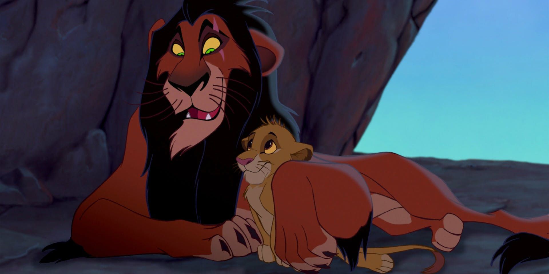 Scar in the Lion King