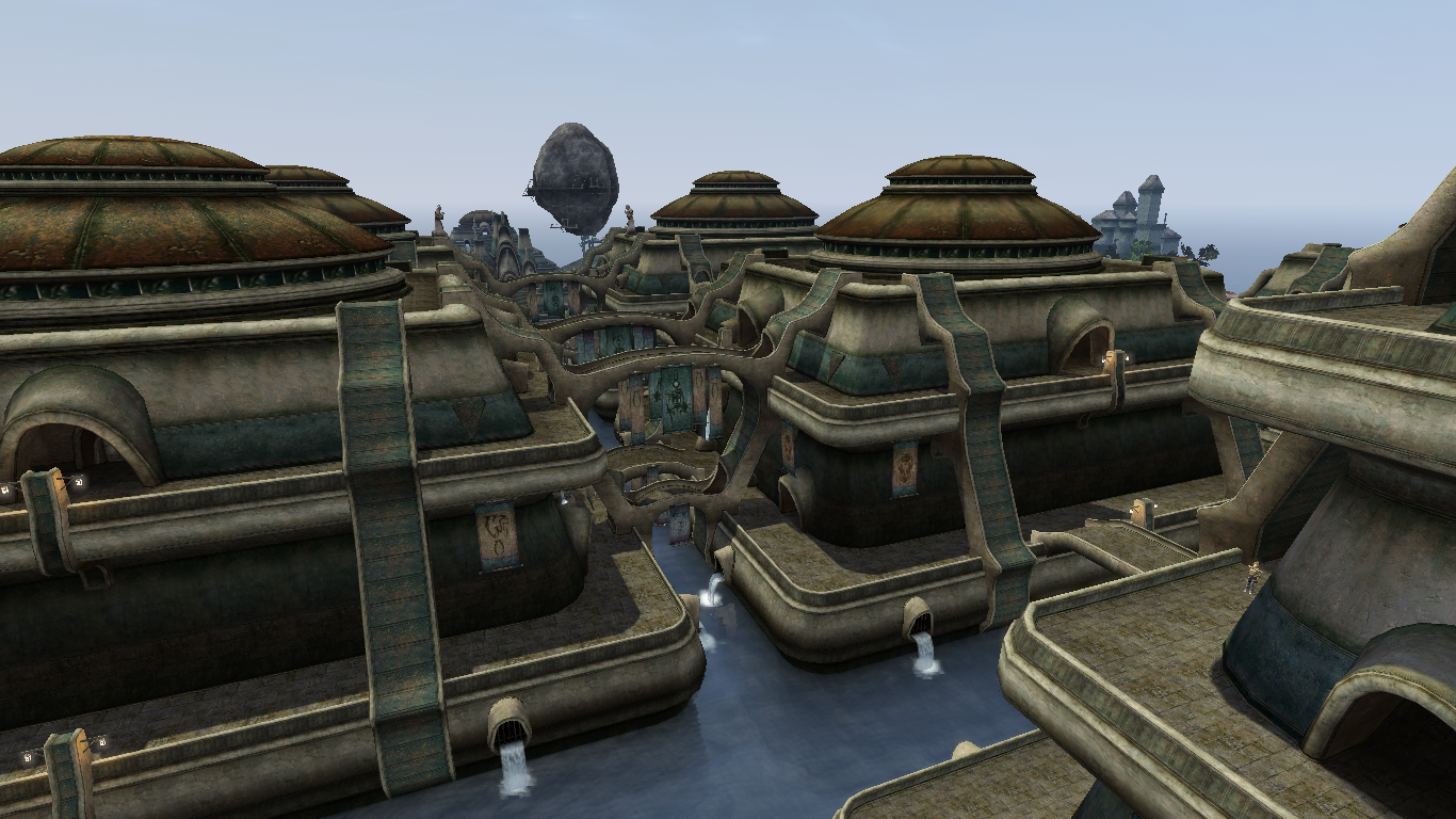 Vivic City in Morrowind