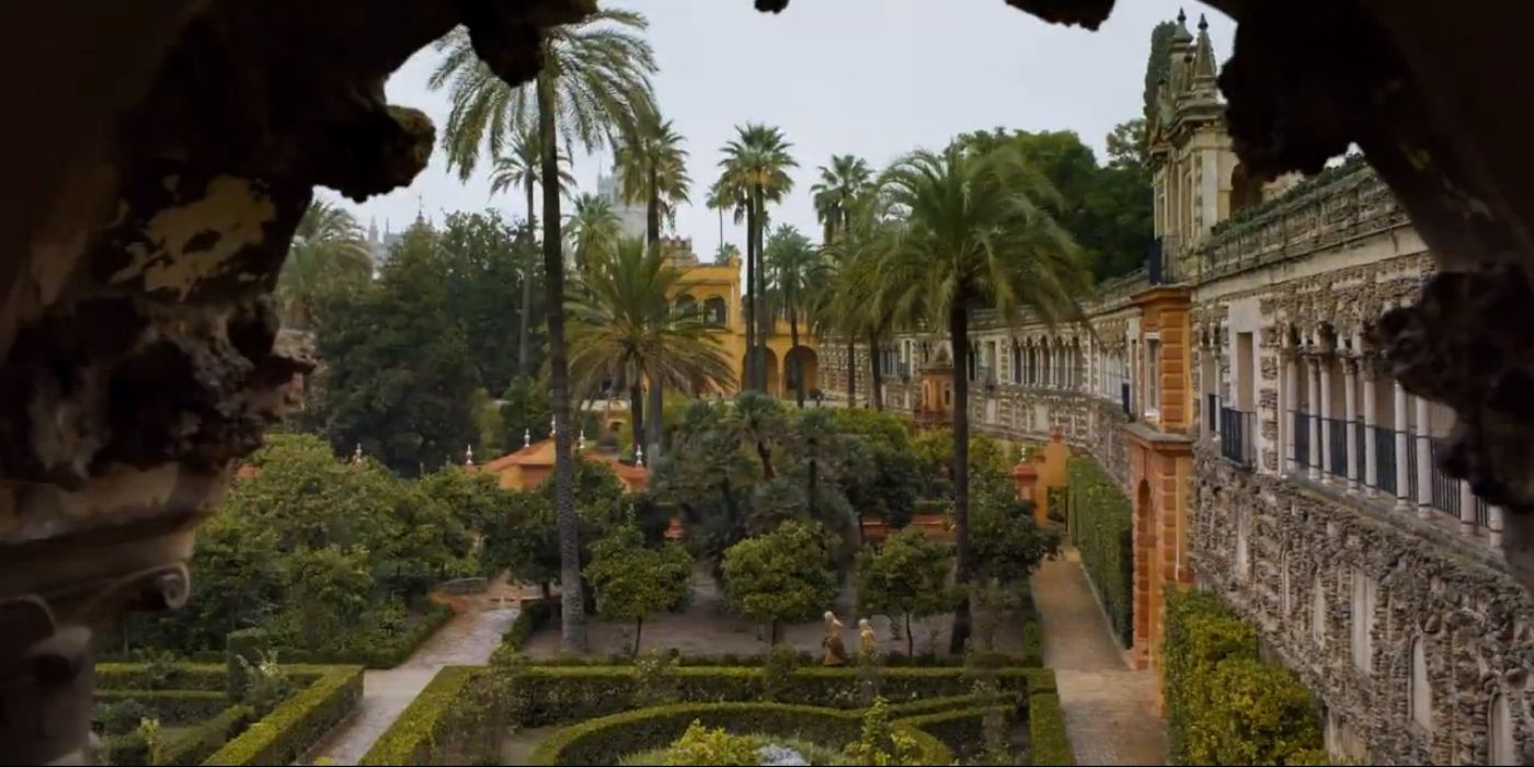 Os Jardins Aquáticos em Dorne em Game of Thrones