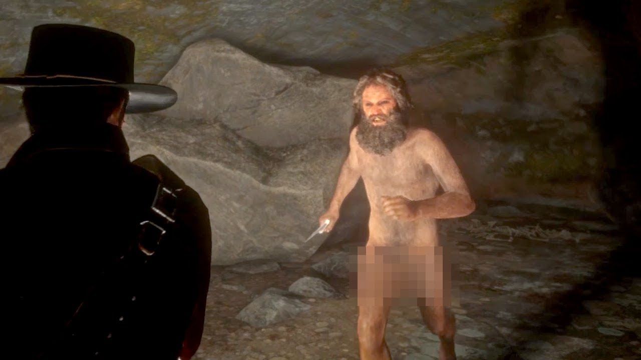 Wolf Man in Red Dead Redemption 2