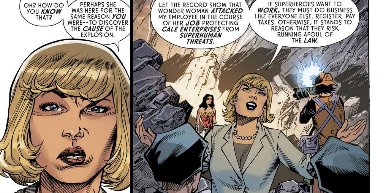 Wonder Woman Comic Veronica Cale