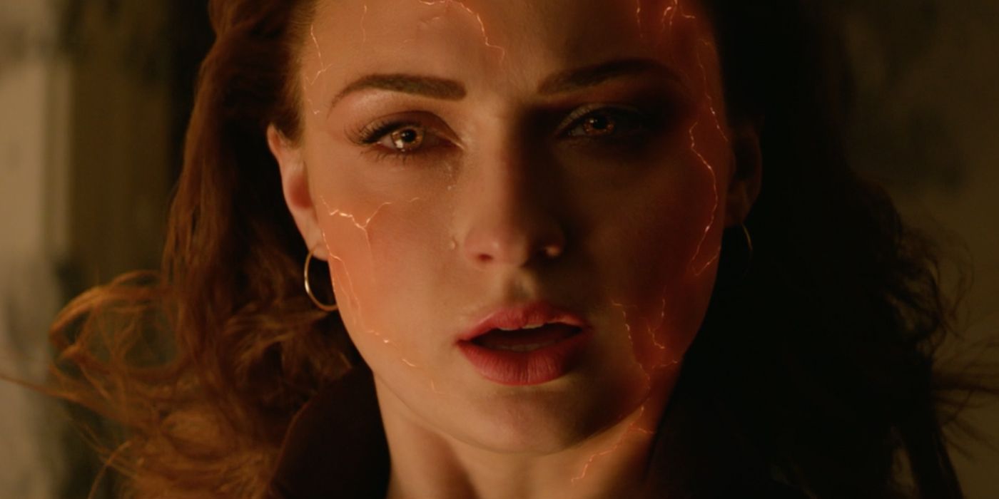 Jean Grey is overwhelmed by her powers in Dark Phoenix