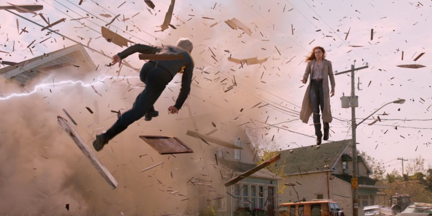 X-Men Dark Phoenix Trailer Quicksilver Attacks Jean Grey