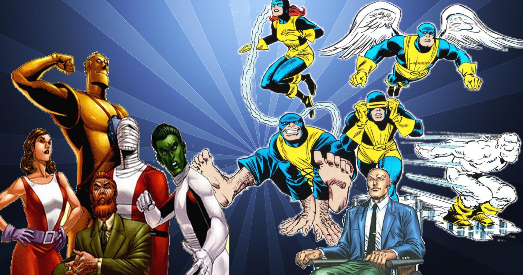 X-Men and Doom Patrol