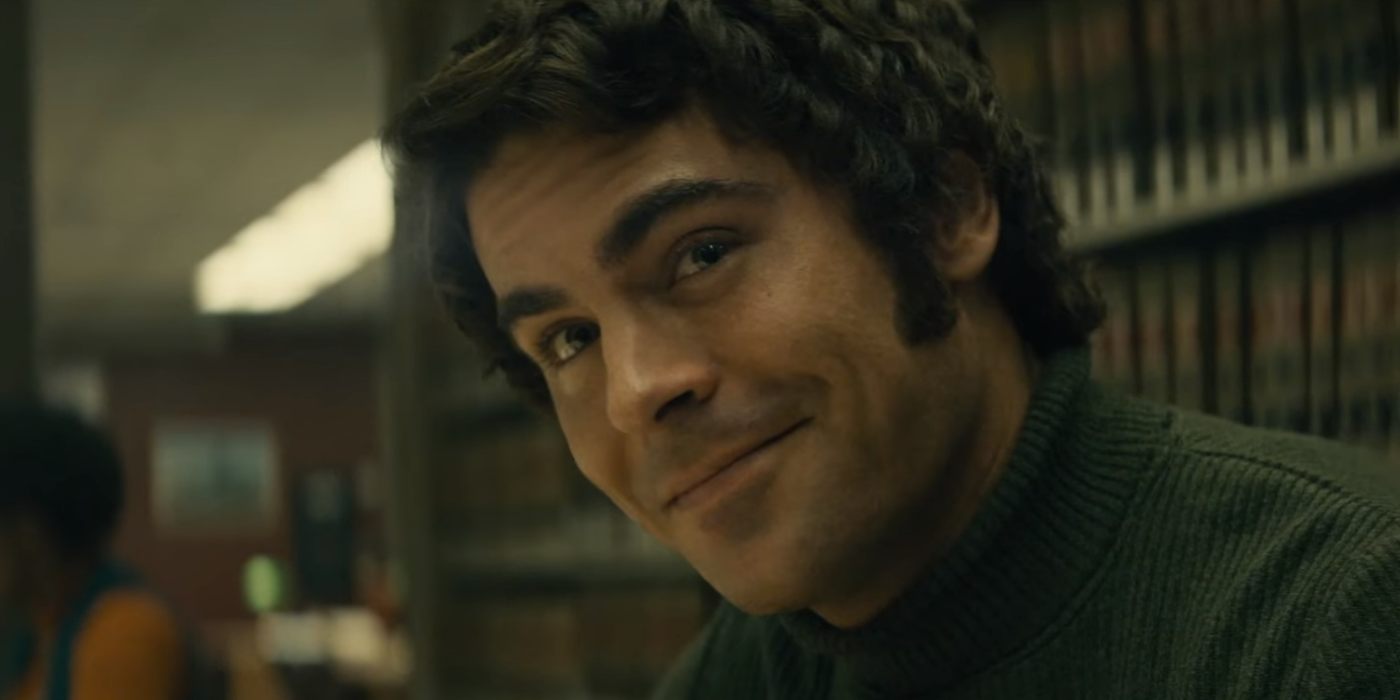 Zac Efron as Ted Bundy in Extremely Wicked