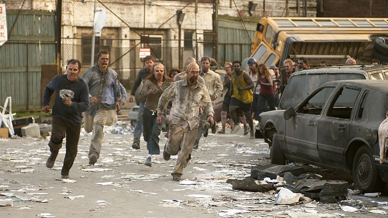 Zombies Running In Dawn Of The Dead