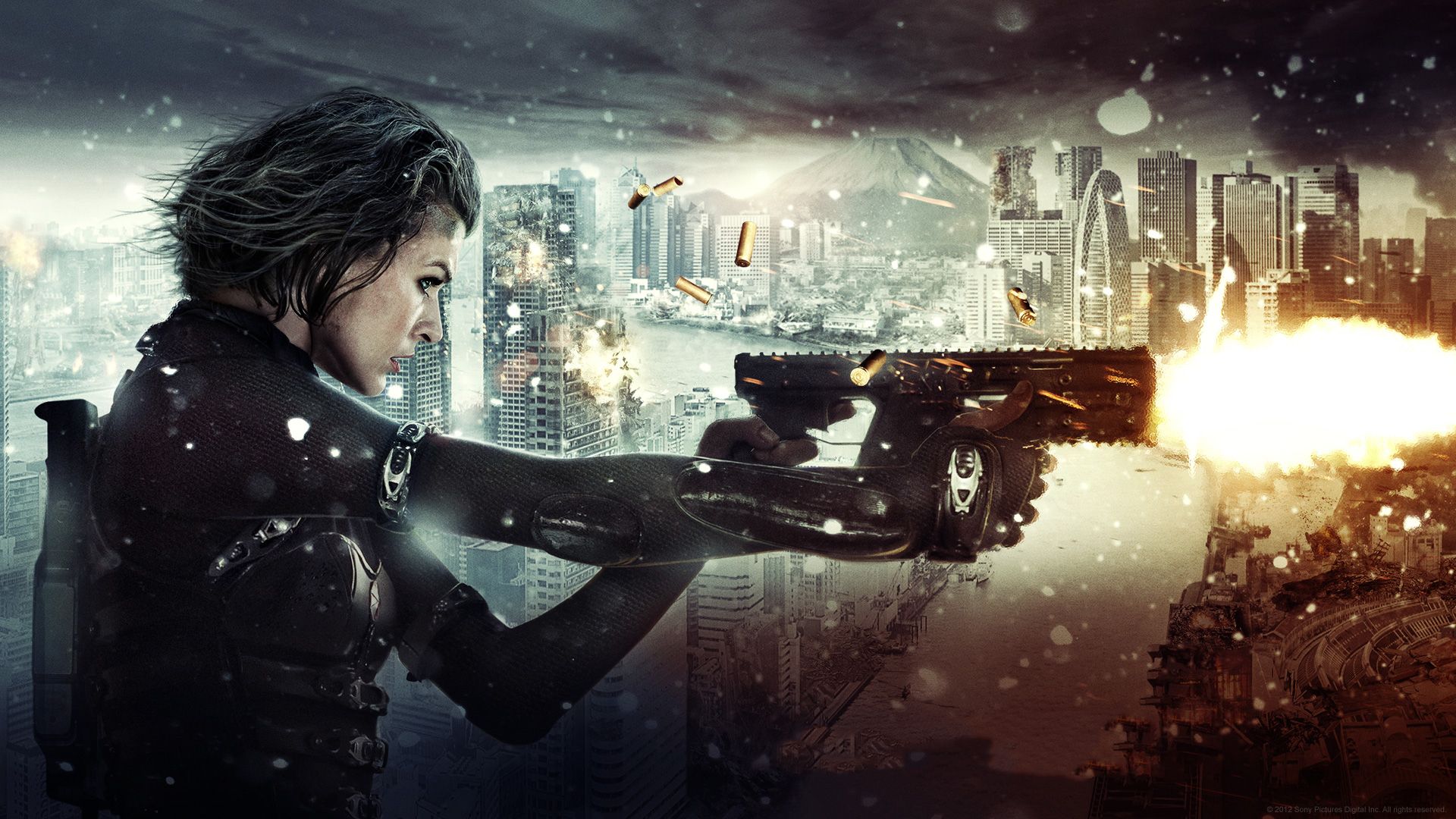 Alice and Ada Wong Prepare For 'Resident Evil: Retribution' Battle