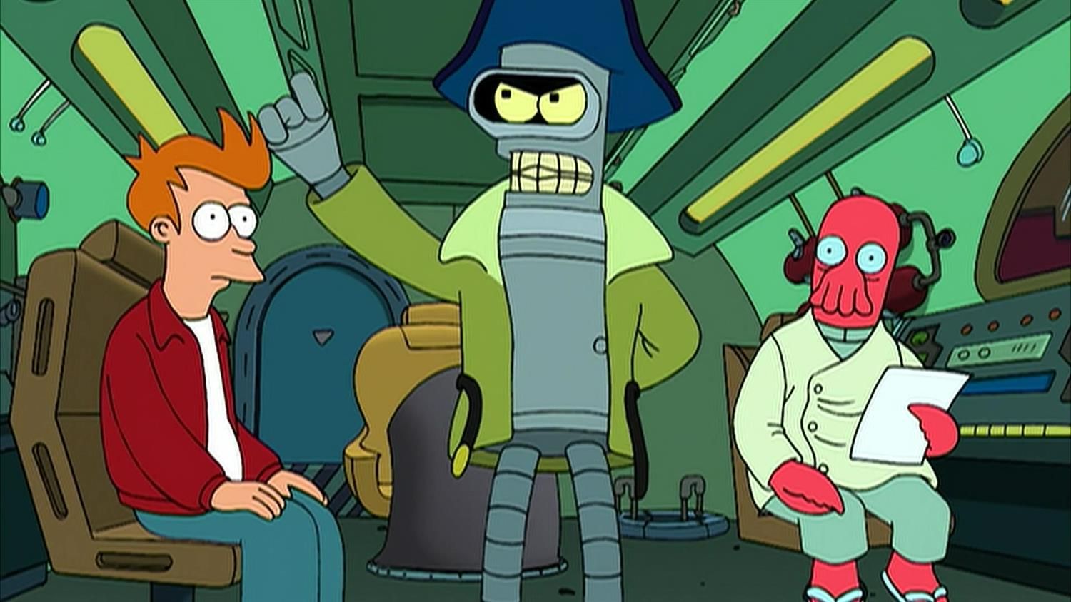Futurama - Bender Fry and Zoidberg