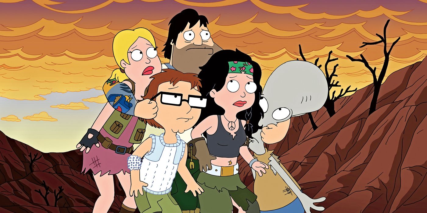 The post-apocalyptic Smiths on American Dad!