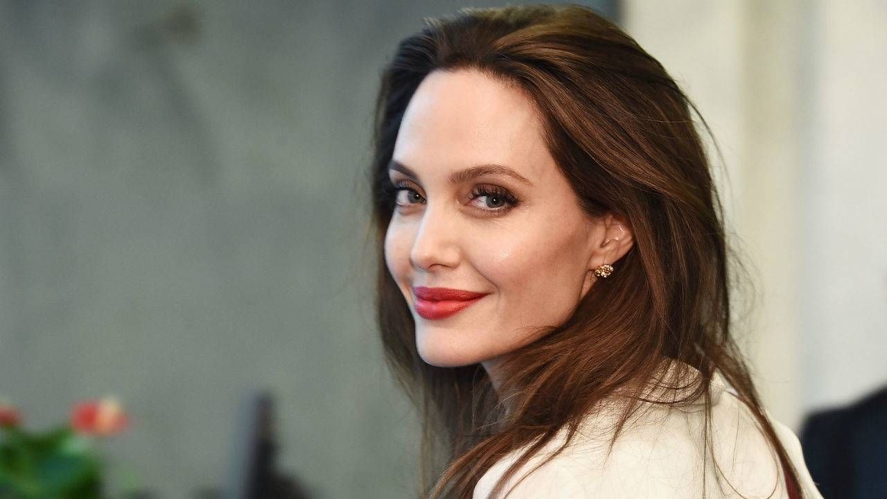 Angelina Jolie Head sHot Photo