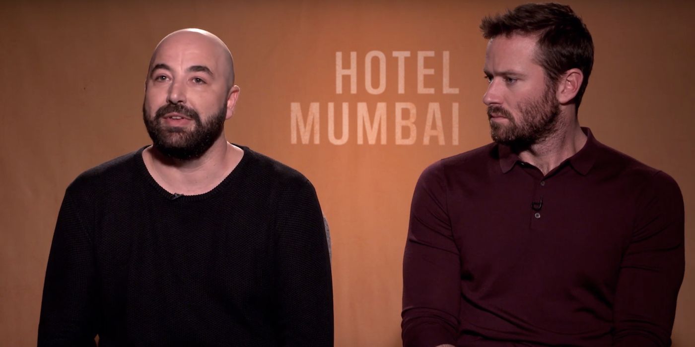 Anthony Maras and Armie Hammer Hotel Mumbai Screen Rant Interview