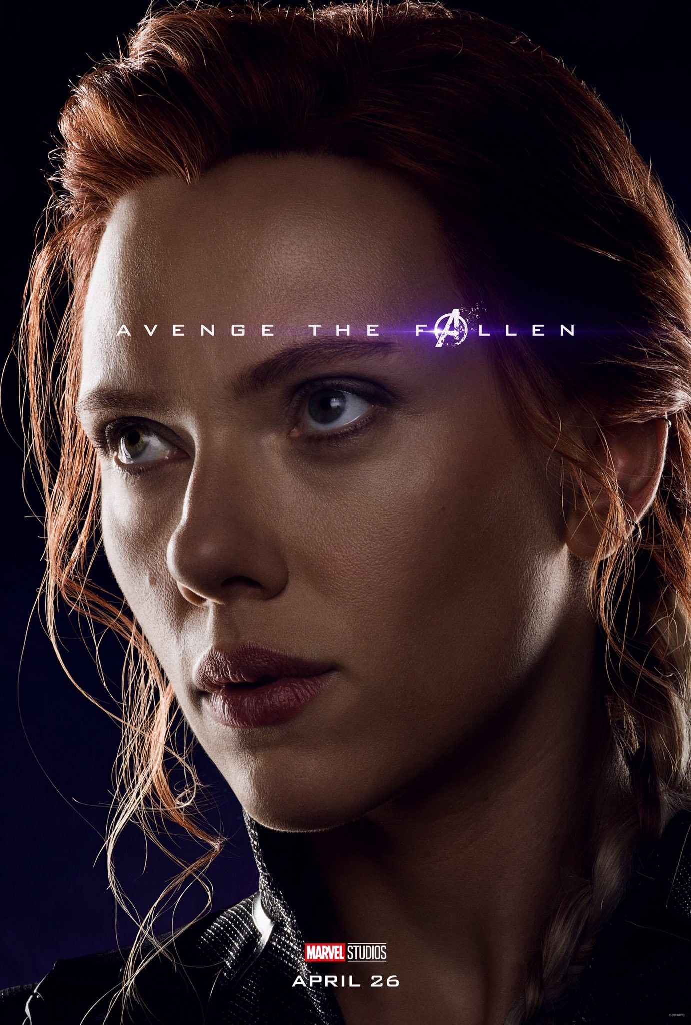 Avengers Endgame Black Widow poster