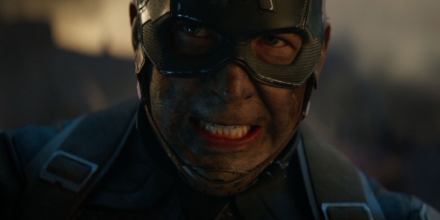 Avengers Endgame Captain America Angry