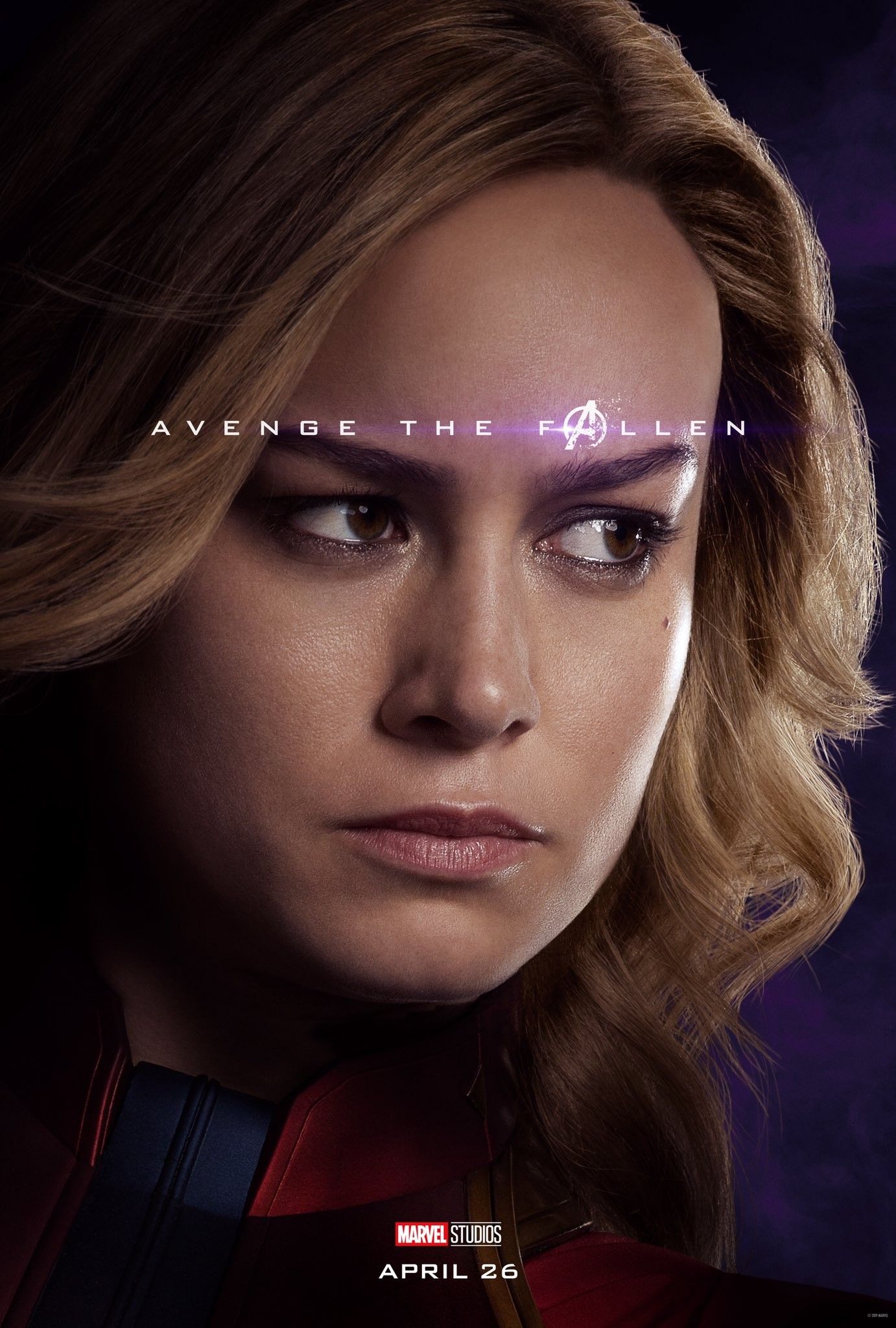 Avengers Endgame Captain Marvel poster