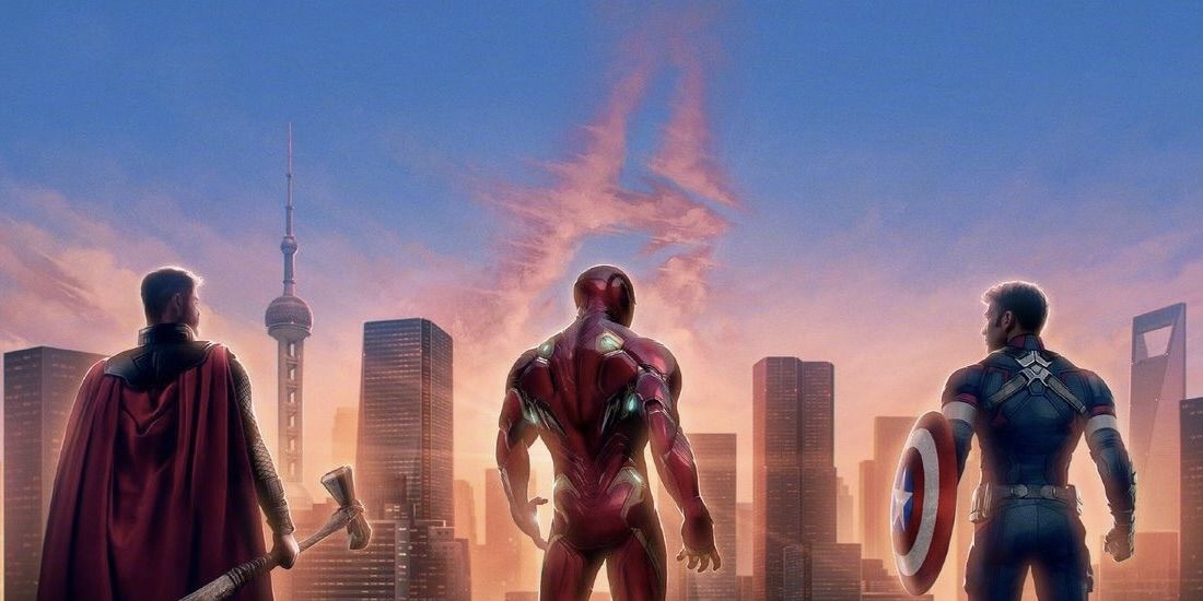 Avengers Endgame Chinese Art Cropped
