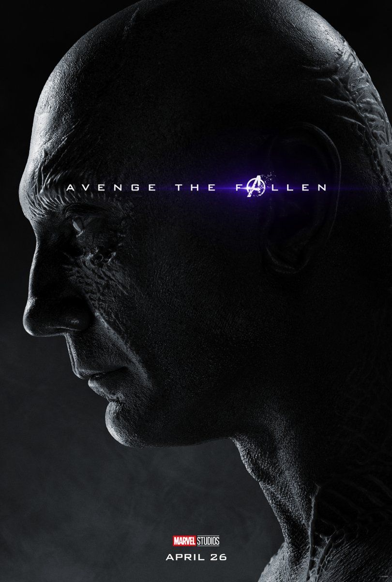 Avengers Endgame Drax poster
