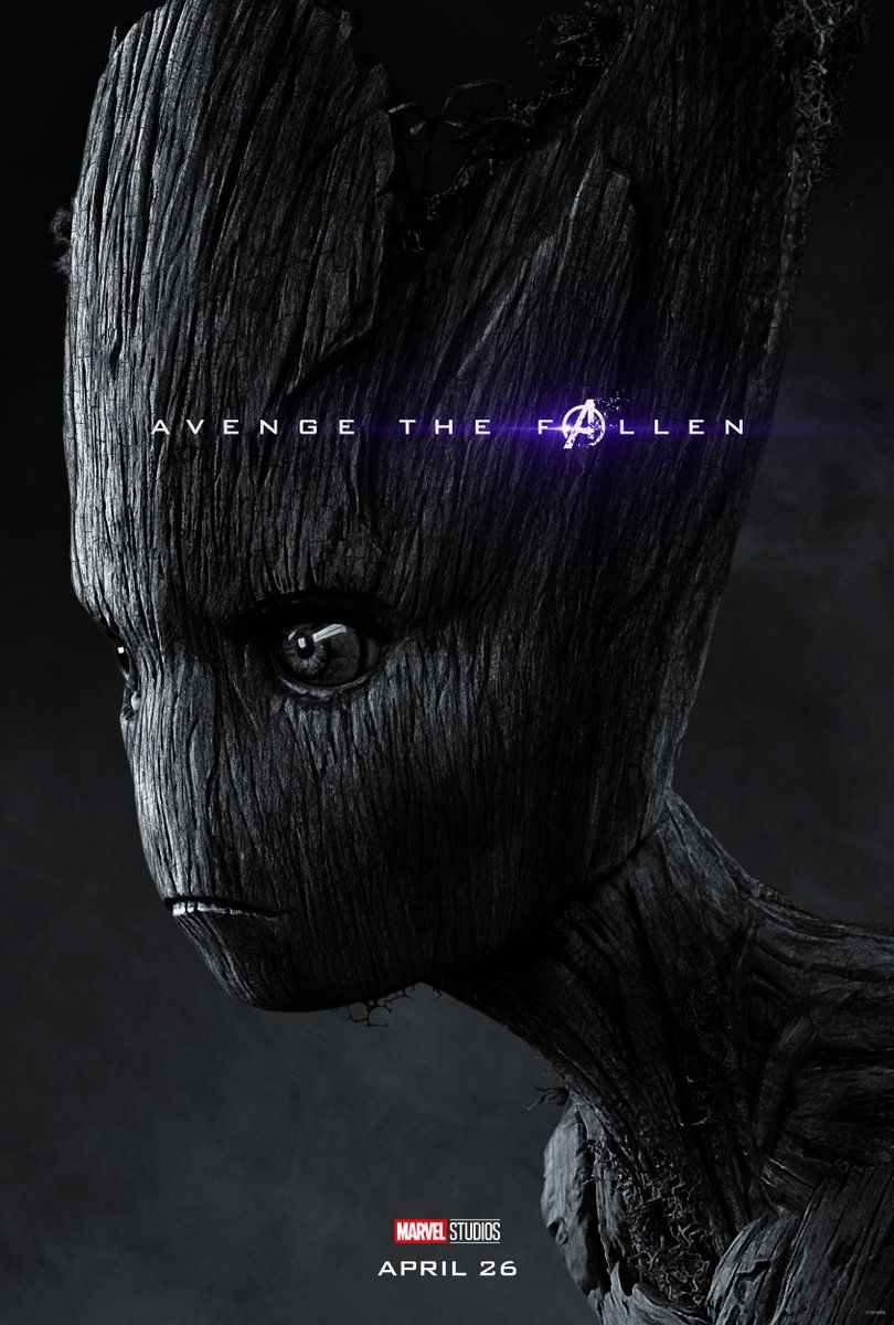 Avengers Endgame Groot poster