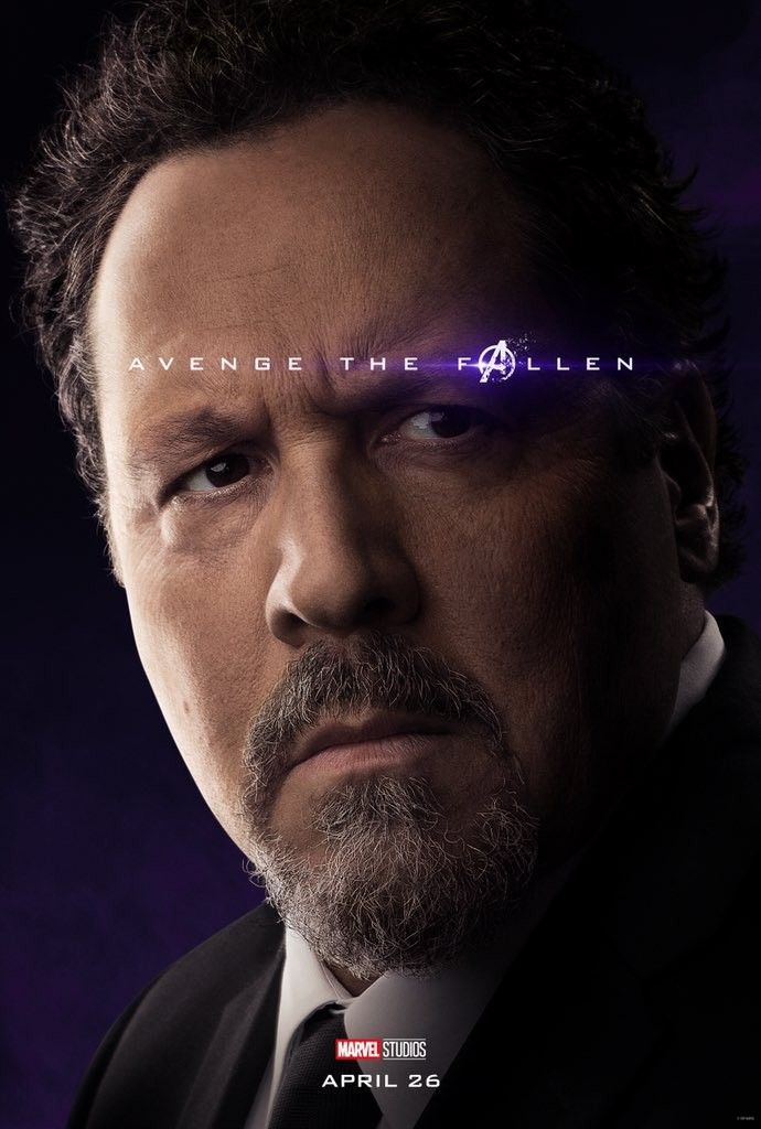 Avengers Endgame Happy Hogan poster