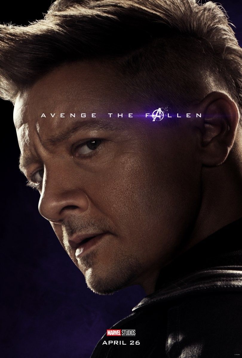 Avengers Endgame Hawkeye poster
