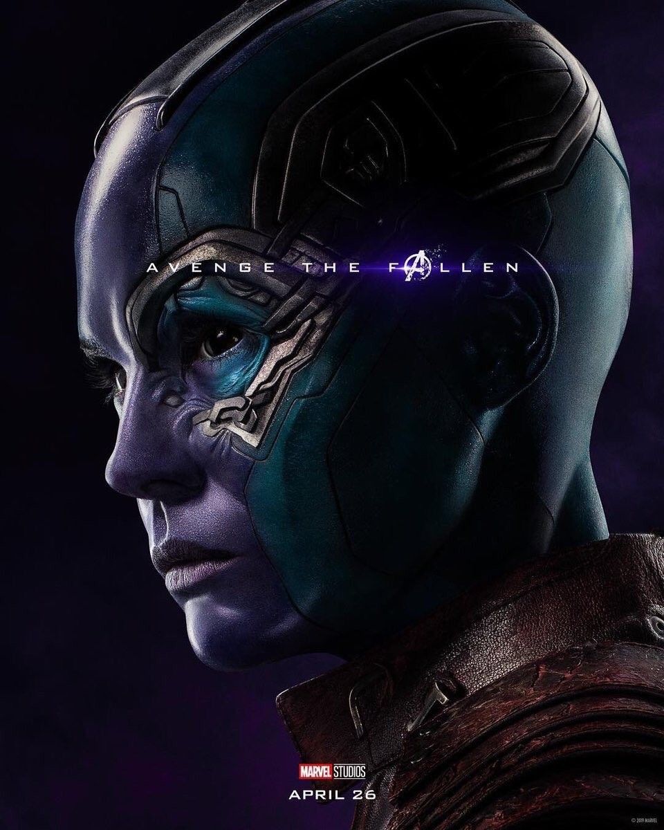 Avengers Endgame Nebula poster