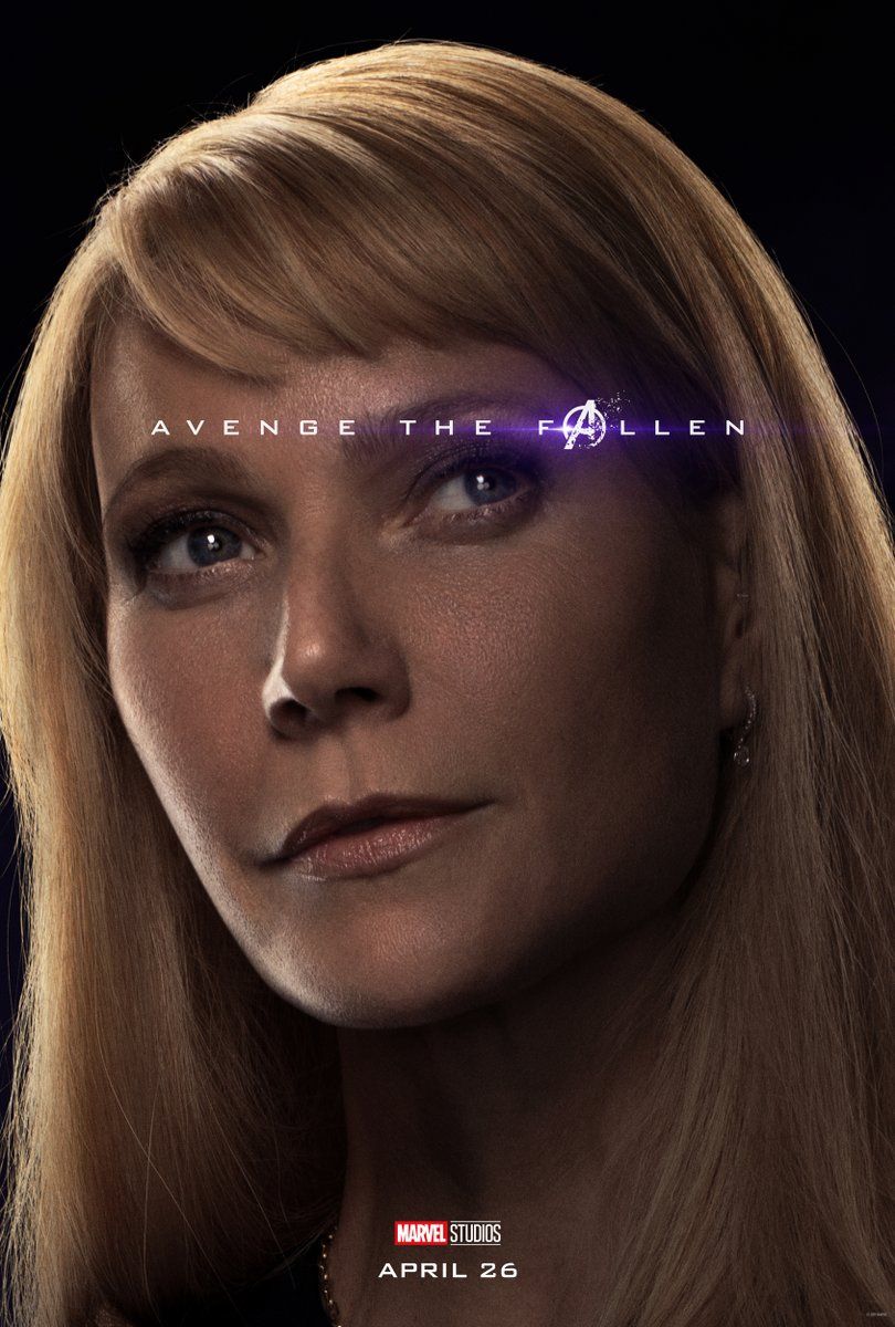 Avengers Endgame Pepper poster
