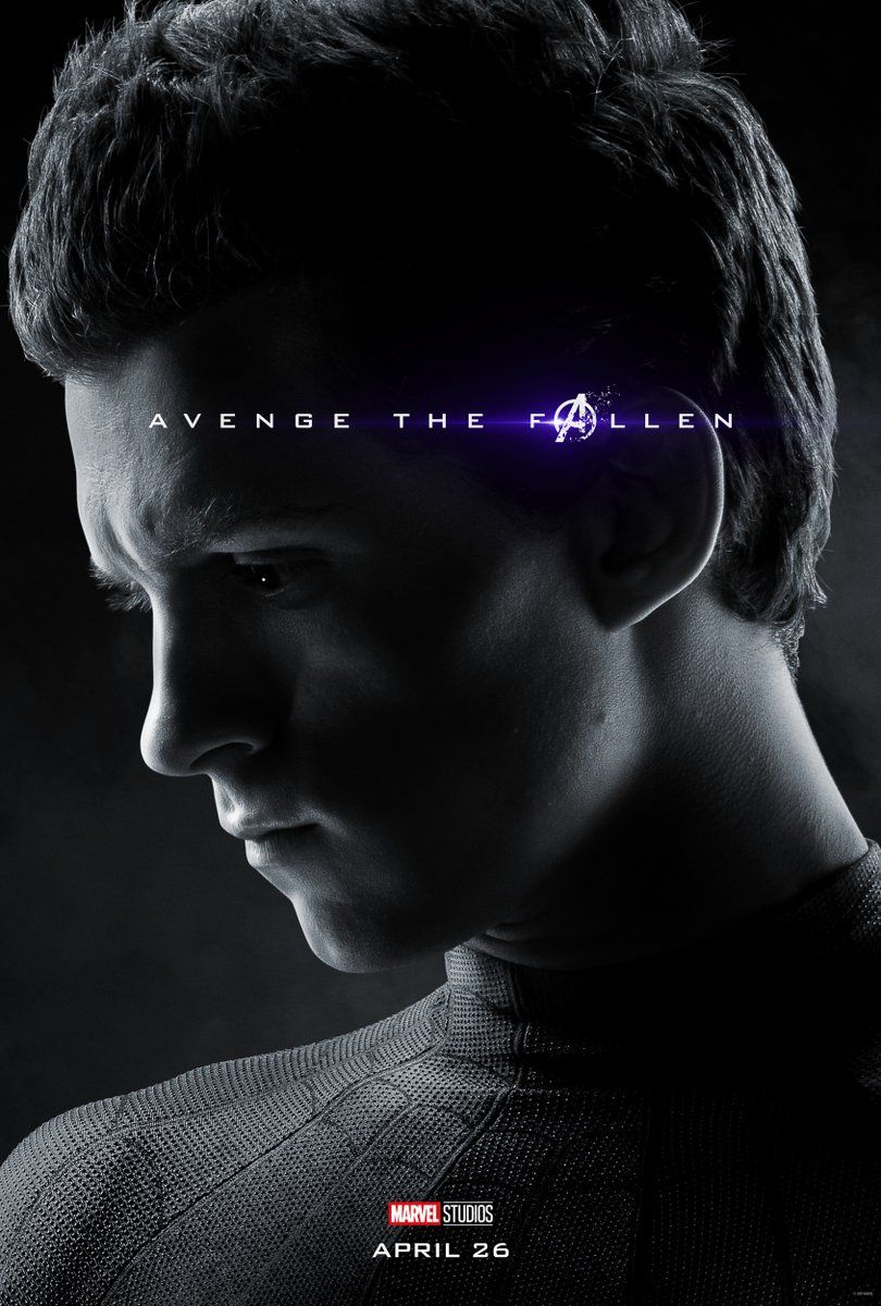 Avengers Endgame Spider-Man poster