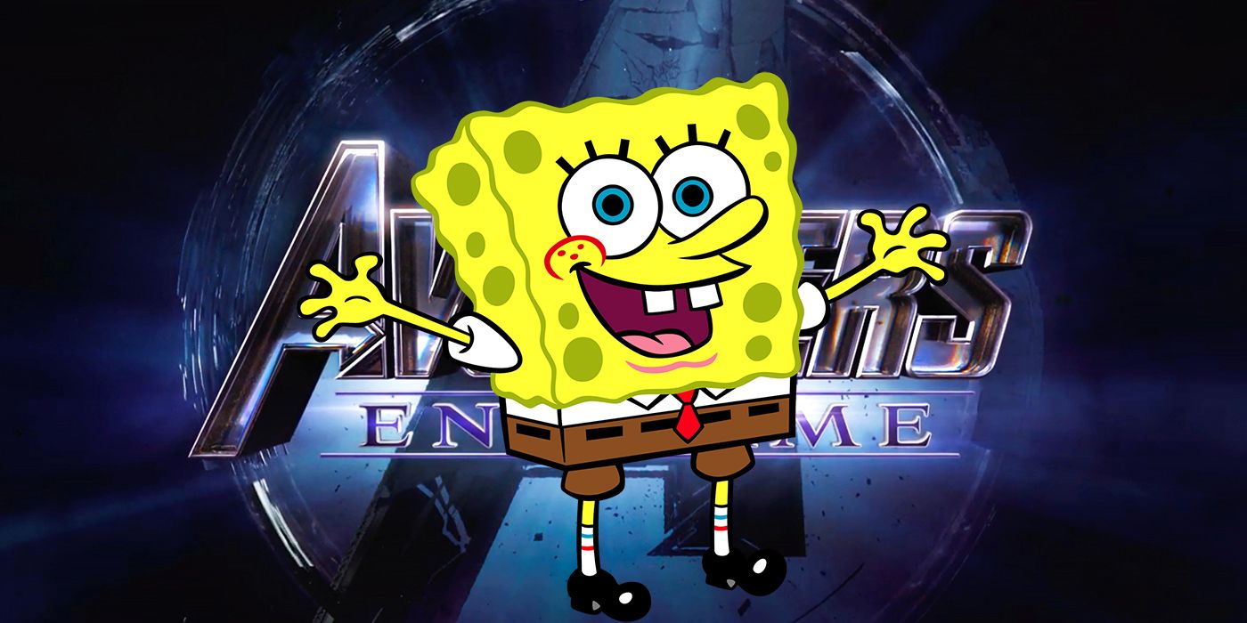 Avengers Endgame Spongebob Header