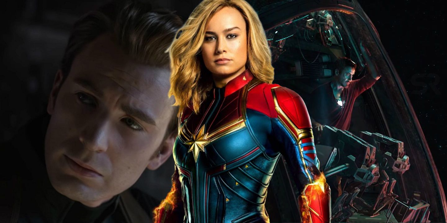 Avengers Endgame Trailer Captain America Captain Marvel Tony Stark