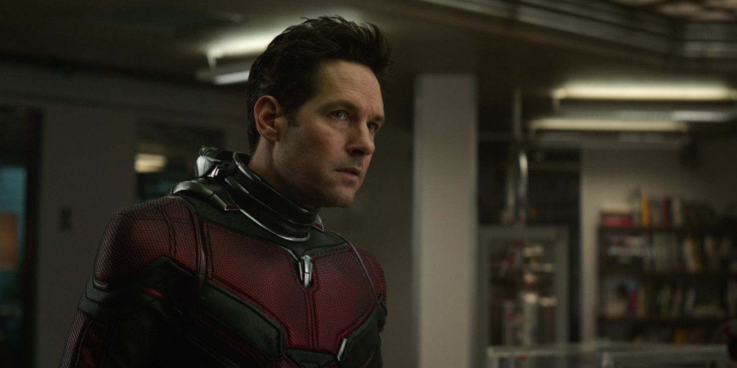 Avengers Endgame Trailer Scott Lang in Avengers HQ