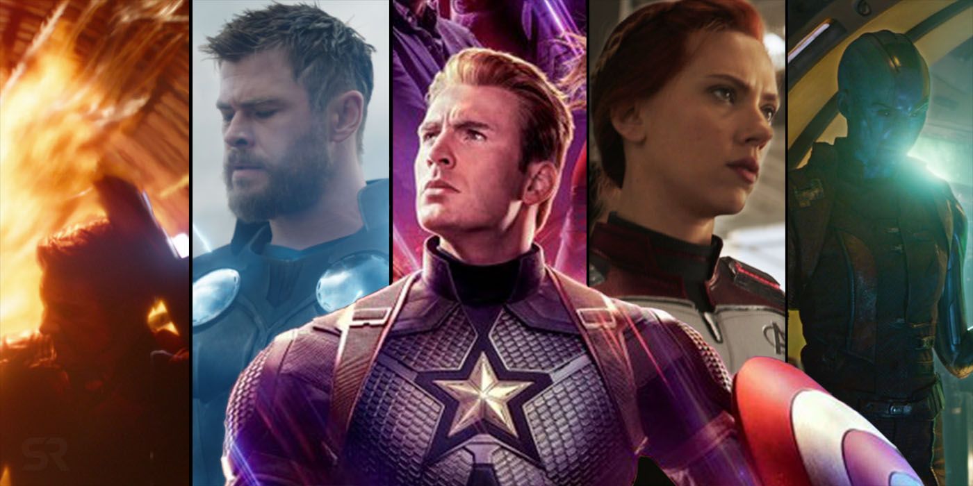 Avengers Endgame Story Timeline & Trailer Scenes In Order
