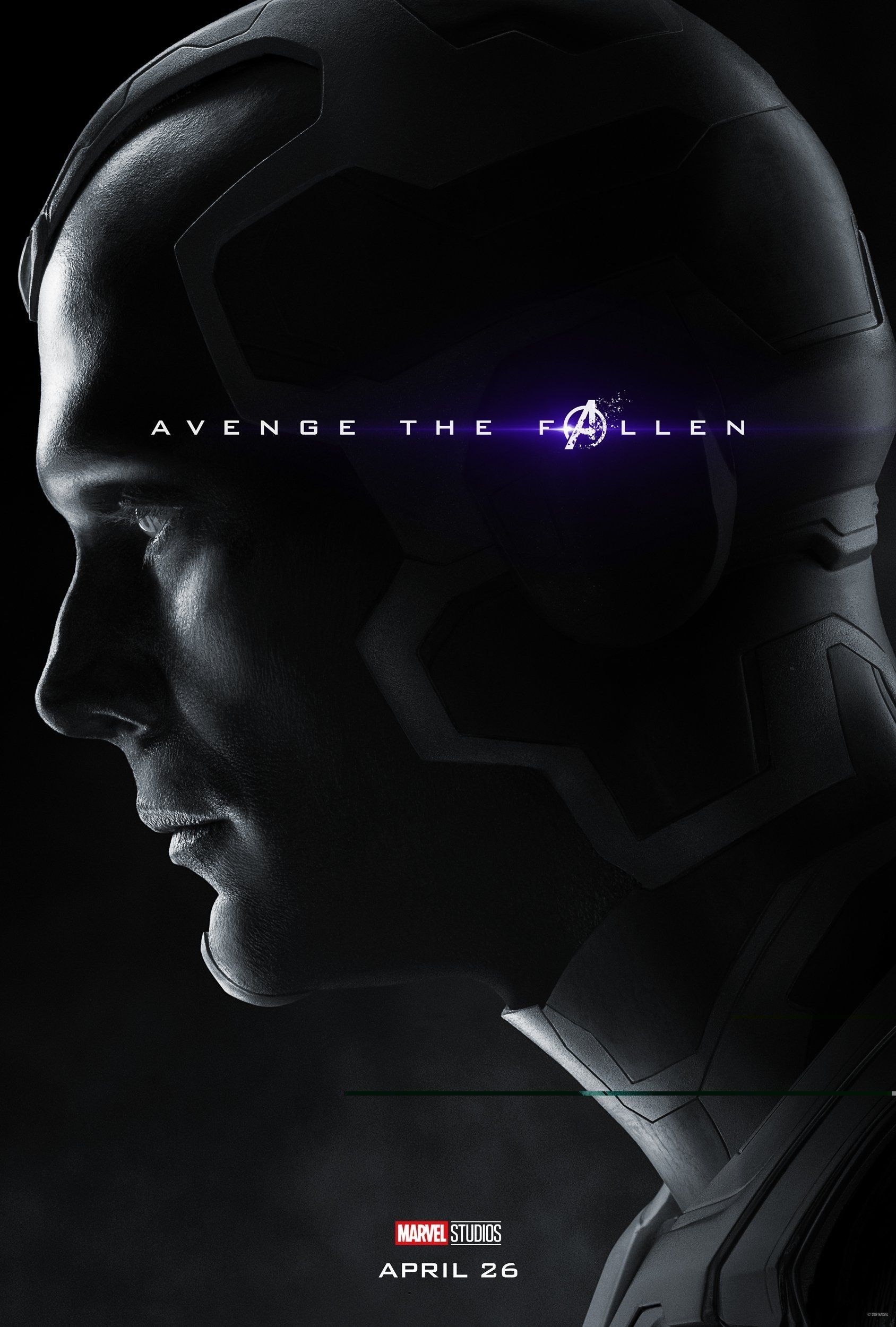 Avengers Endgame Vision poster