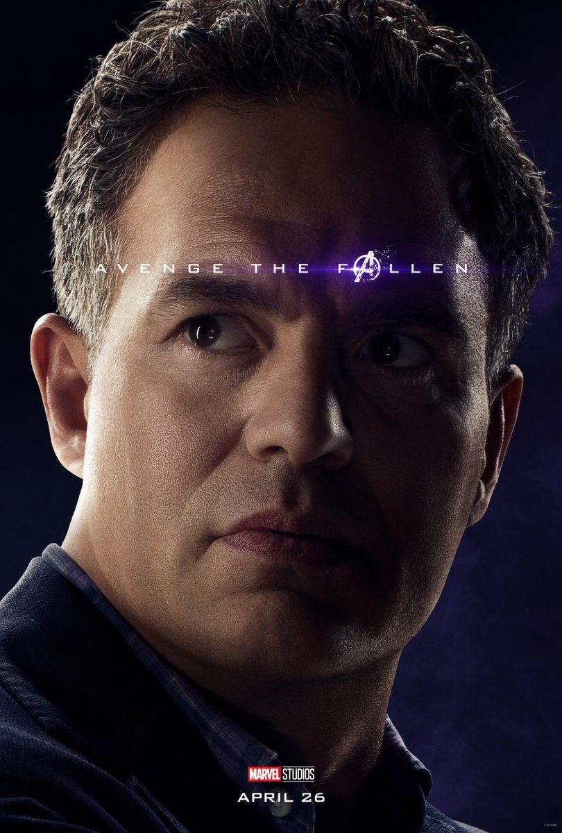 Avengers Endgame poster - Bruce Banner
