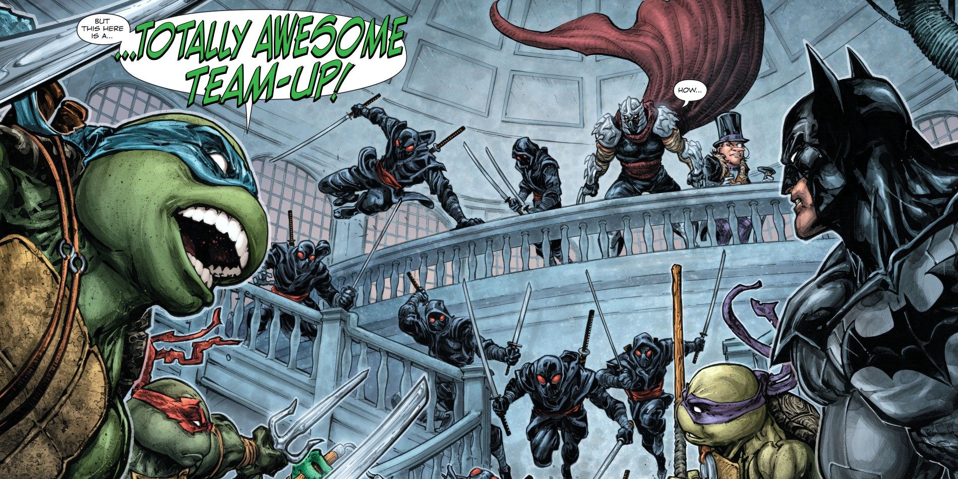 Does Batman Always Win? Teenage Mutant Ninja Turtles vs. Batman - Comic Vine