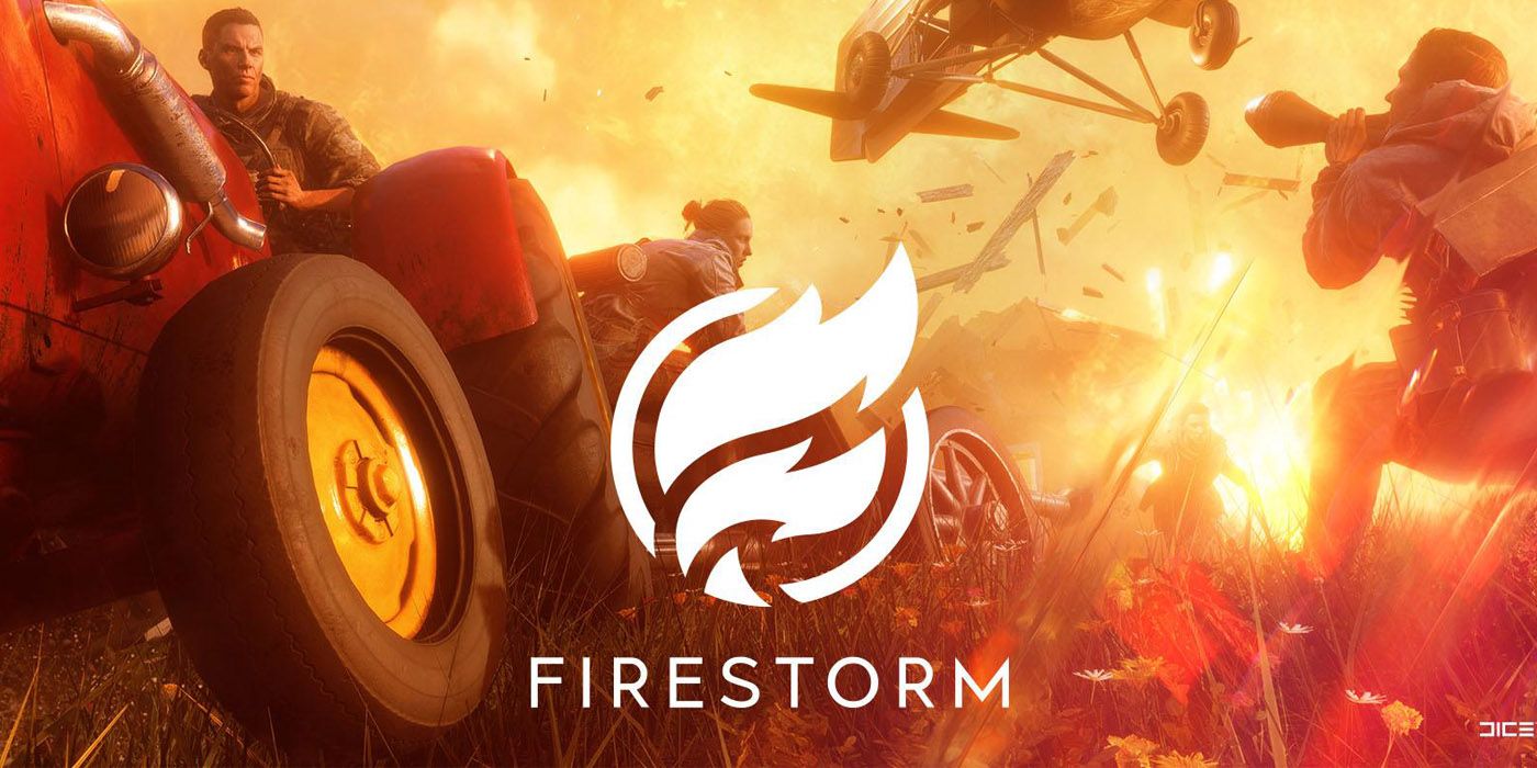 Battlefield V Firestorm Logo