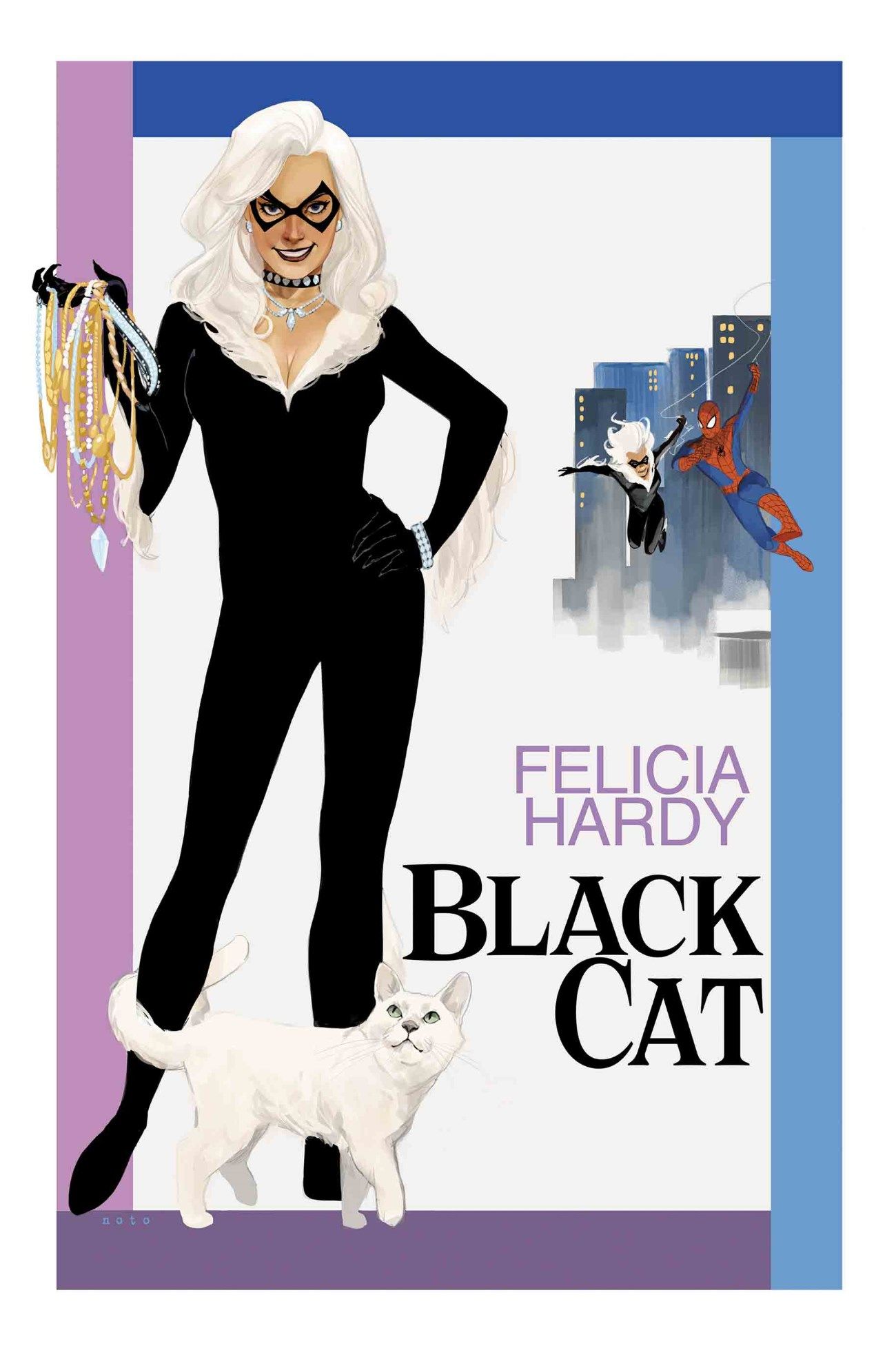 Black Cat Phil Noto Comic Cover