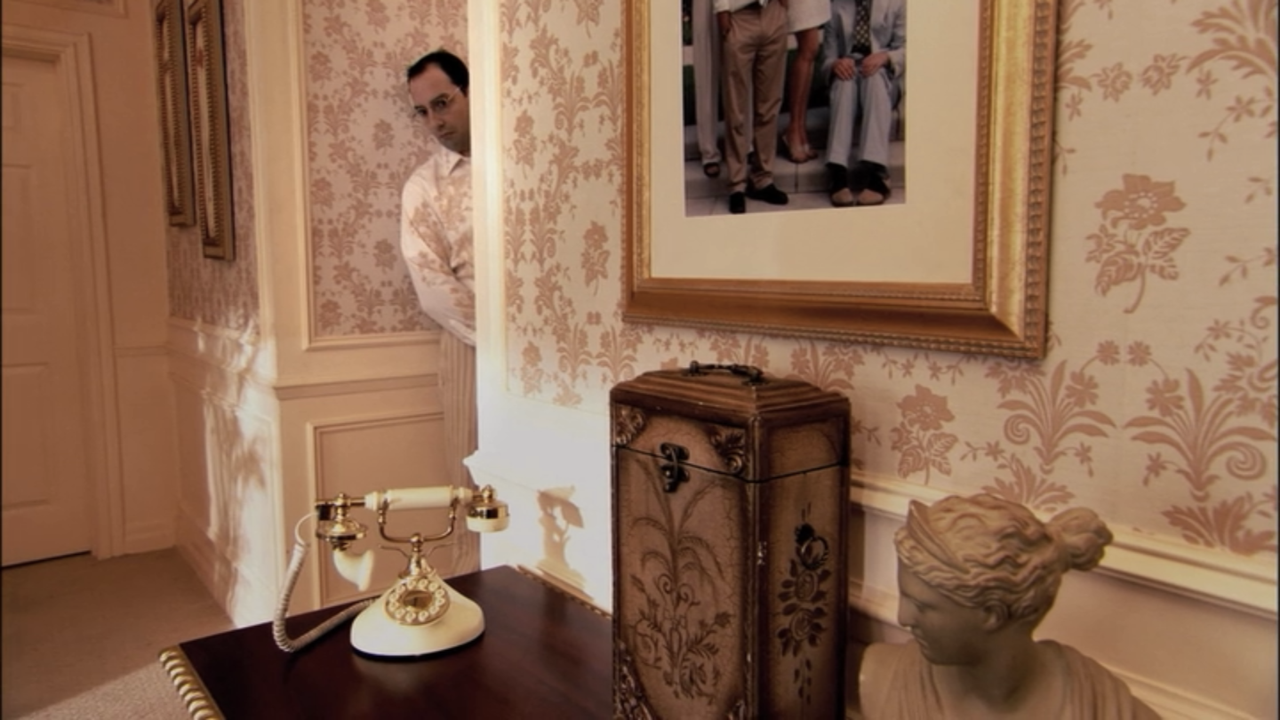Buster Bluth Hiding in Arrested Development