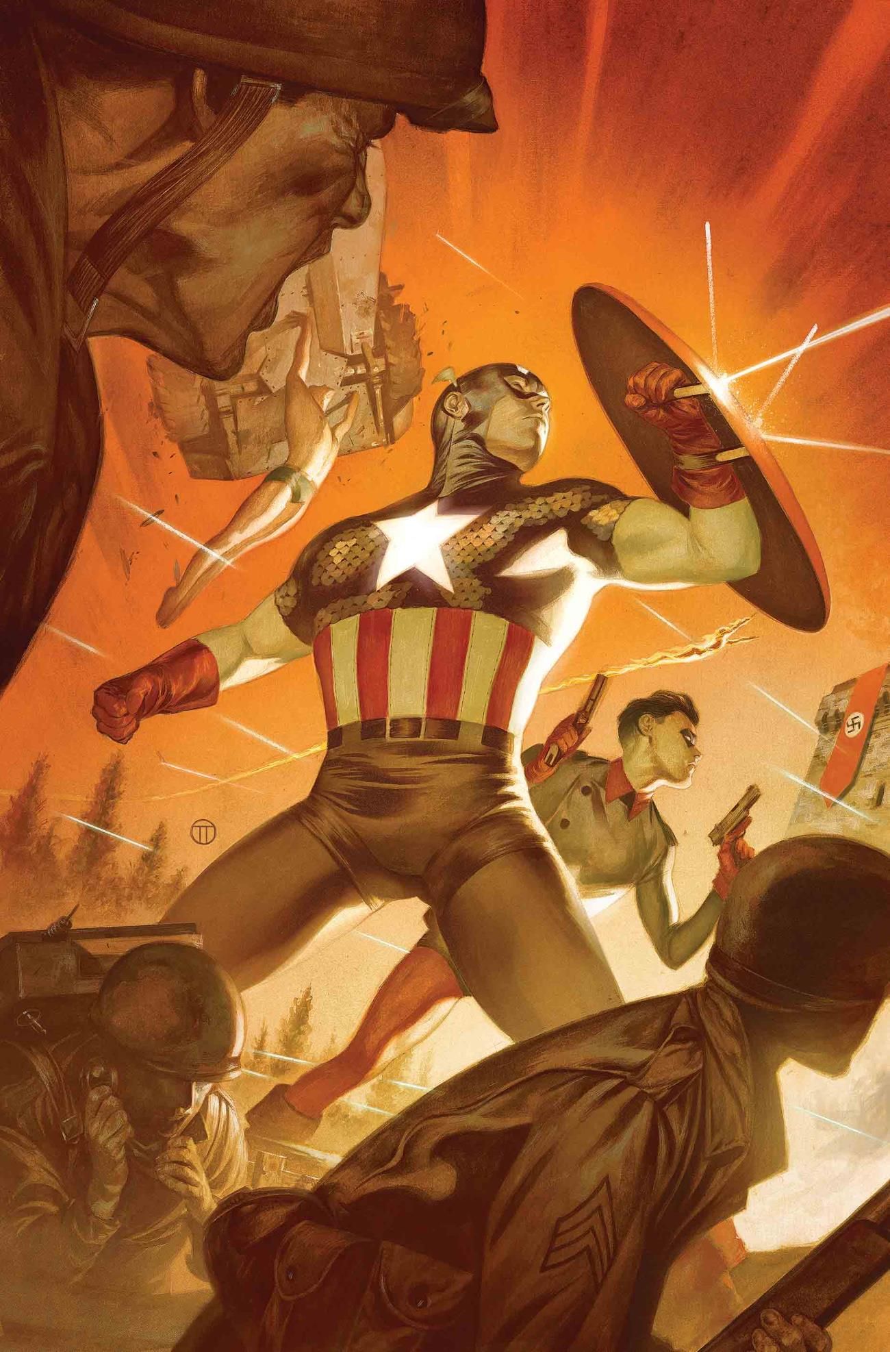 Captain America 12 Variant Cover