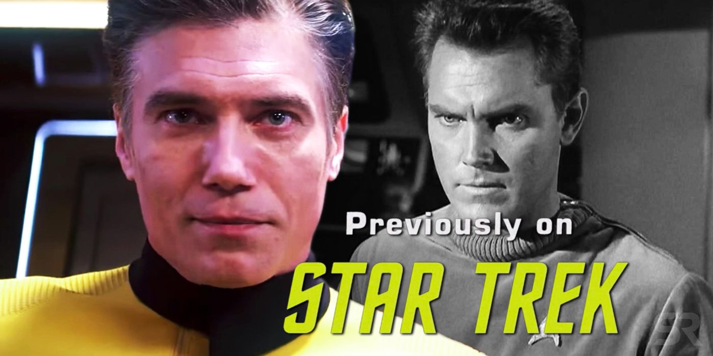 Captain Pike in Star Trek Discovery and The Original Series