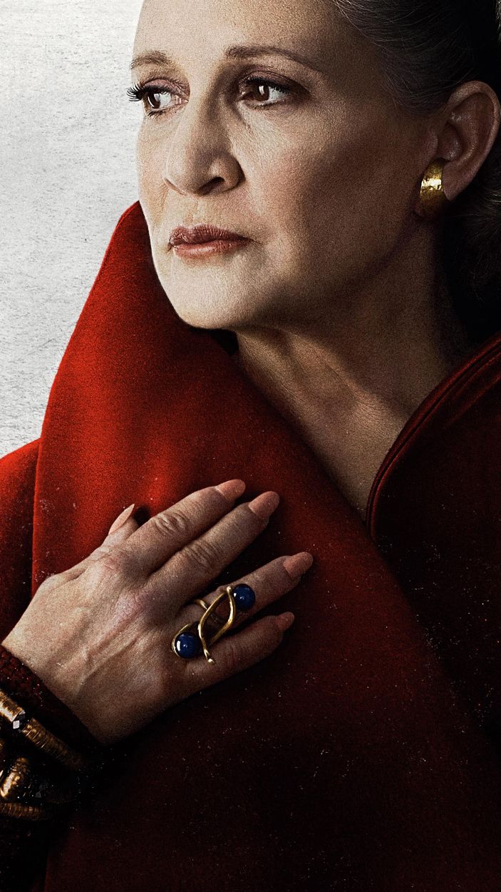 Carrie Fisher As Princess Leia In Star Wars: The Last Jedi