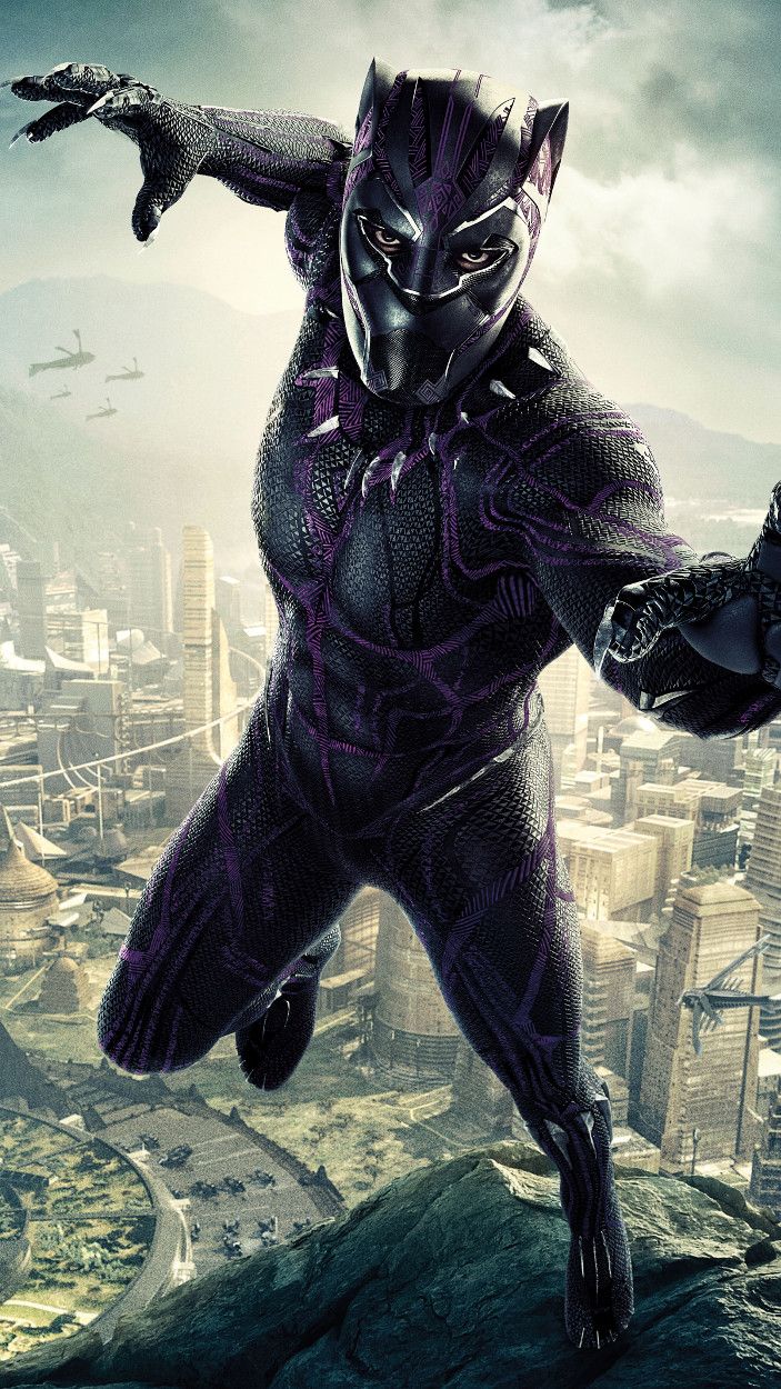 Chadwick Boseman as Marvel's Black Panther