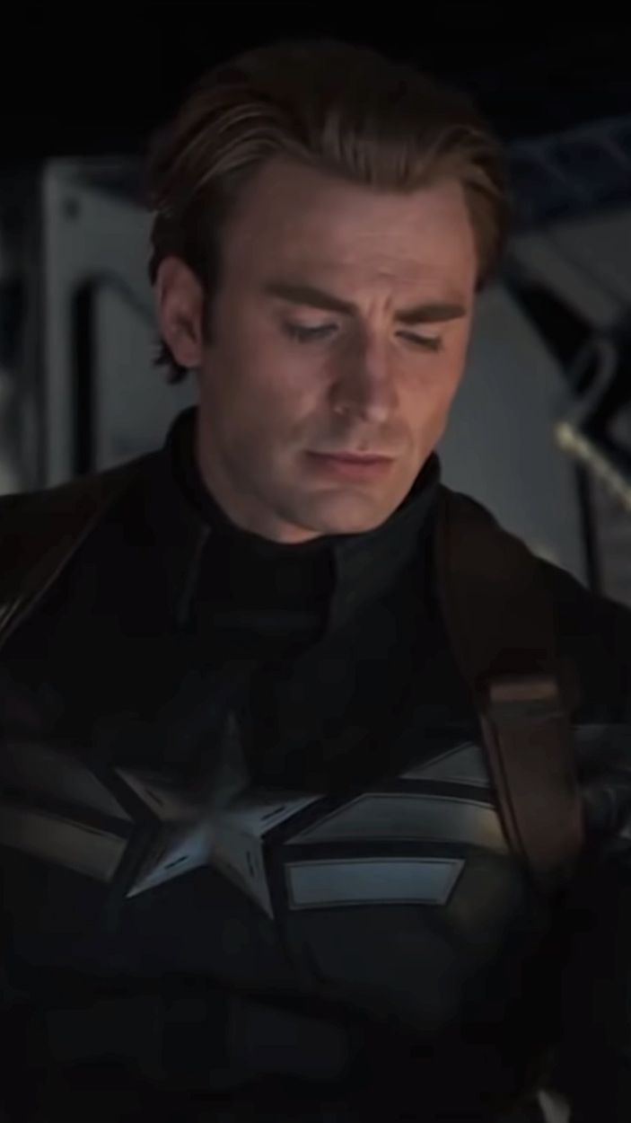 Chris Evans as Captain American in Avengers: Endgame