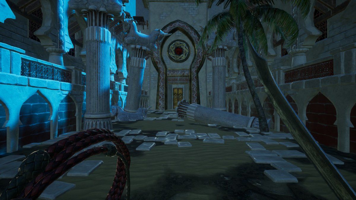 City of Brass Review Entrance at Night