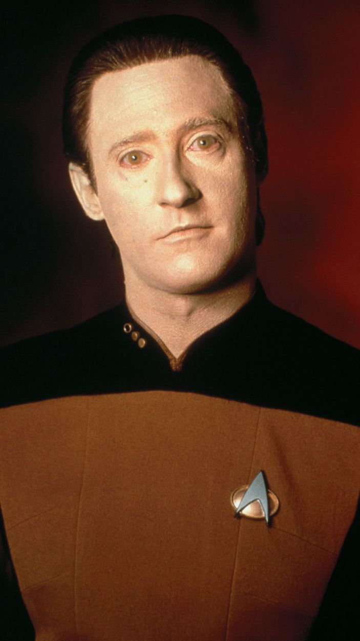 Commander Data On Star Trek The Next Generation