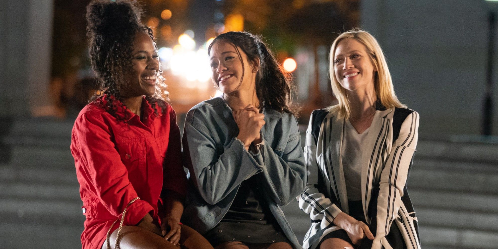 DeWanda Wise Gina Rodriguez and Brittany Snow in Someone Great
