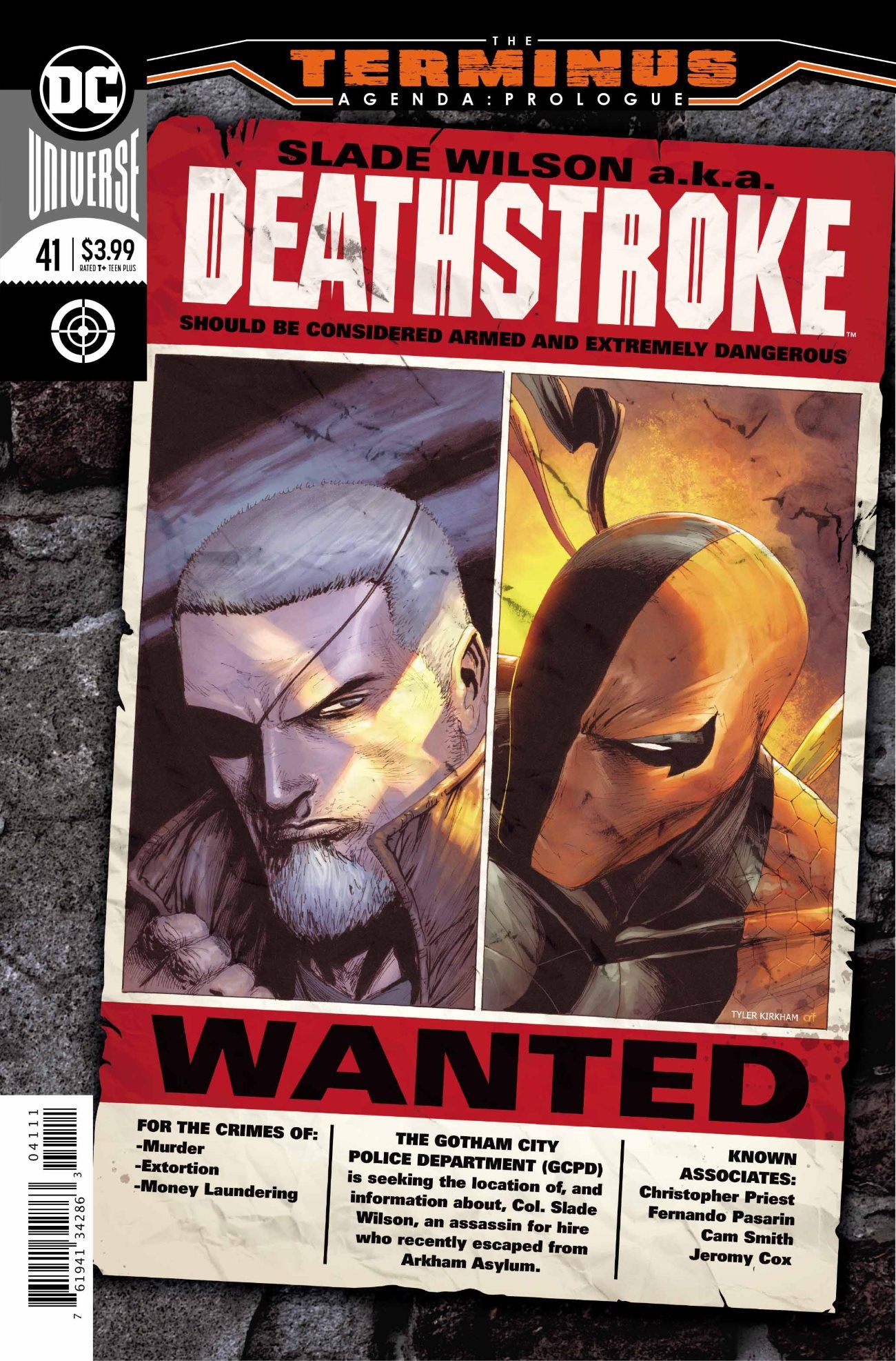 Deathstroke 41 Comic Cover